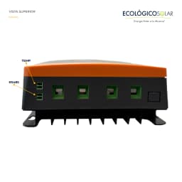 Controlador de Carga MPPT marca POWMR 80A 12/24/48V 5