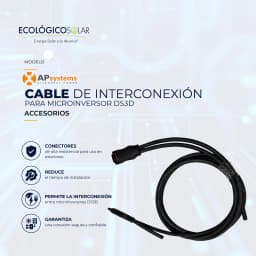  Cable de interconexión micro inversor DS3D 1