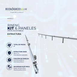 KIT 6 PANELES - PATA AJUSTABLE 1