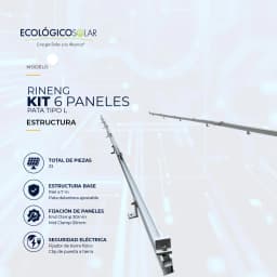 KIT 6 PANELES - PATA TIPO L 1