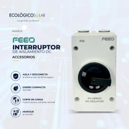  Interruptor de Aislamiento DC de 32A 1
