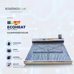 Calentador Solar 360L (Inox / Inox ) con accesorios y kit eléctrico 1