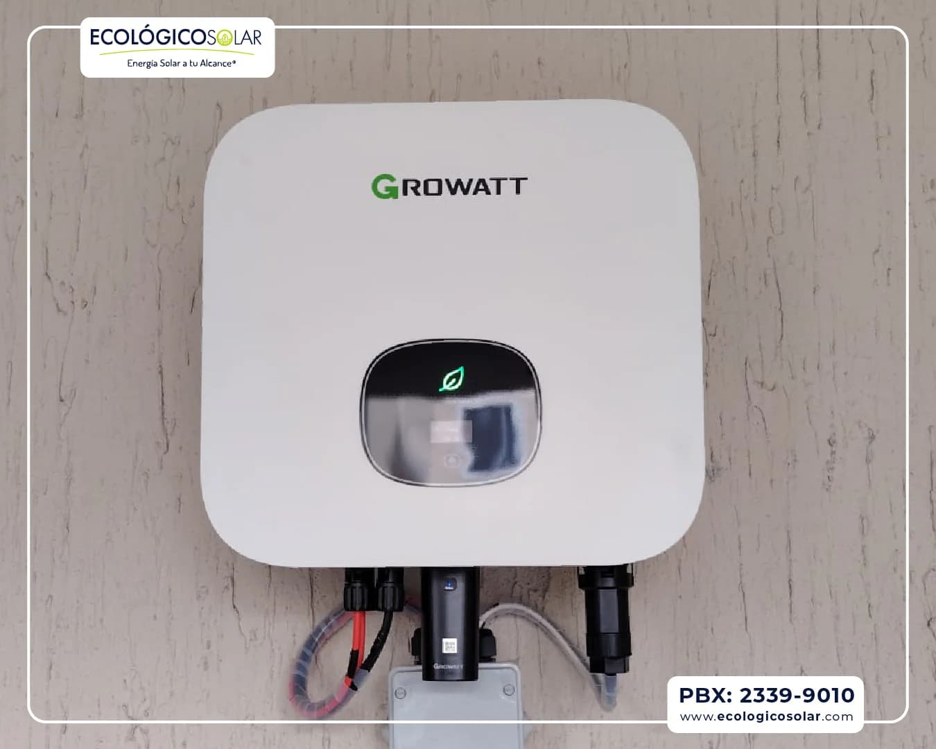 Aplicación Residencial - Inversor Growatt MIN 6000TL-X2