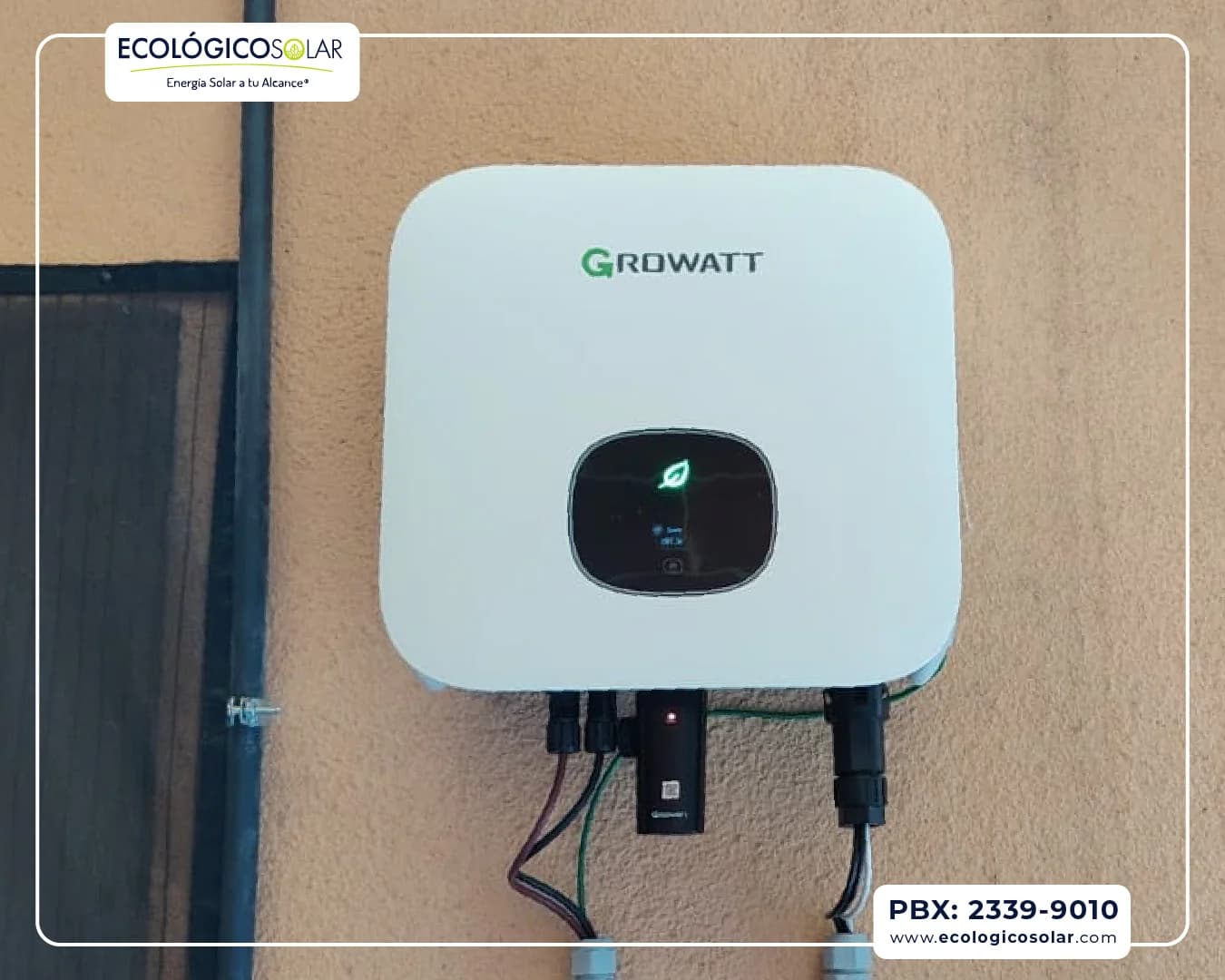 Aplicación Residencial - Inversor Growatt MIN 6000TLX2